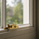 wooden window lock