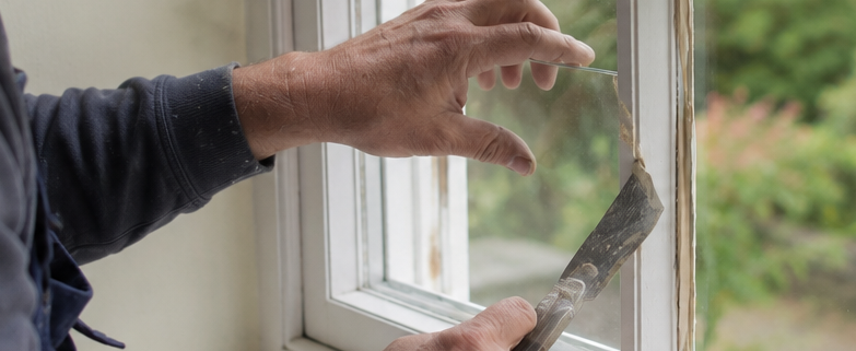 Replacing glass