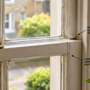 sticking sash windows
